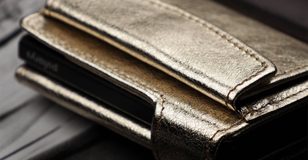 خرید کیف پول چرم خالص پولاریس